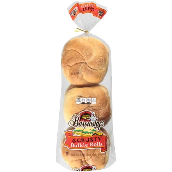 Barowsky's Bulkies Rolls 6 Pack - Crusty
