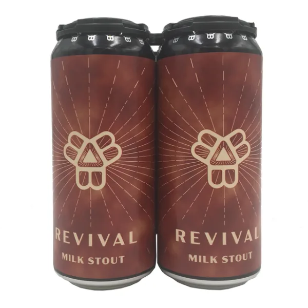 Bissell Brothers Brewery Revival Milk Stout 16oz Cans 4 Pack