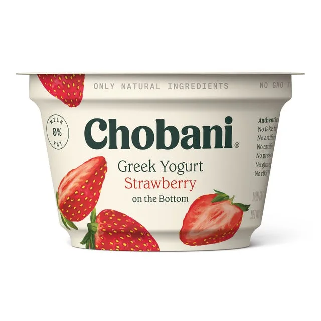 Chobani Greek Yogurt 8oz - Strawberry