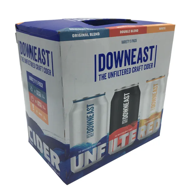 Downeast Cider 12oz Cans Variety 9 Pack