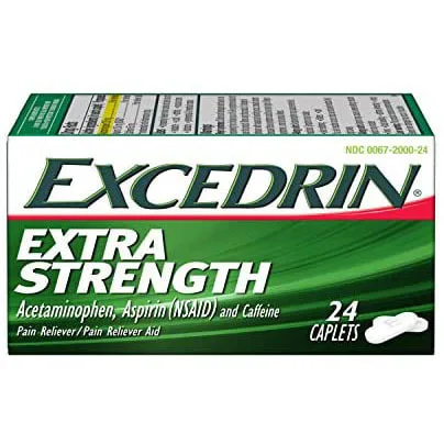 Excedrin Extra Strength Pain Relief 24 Caplets