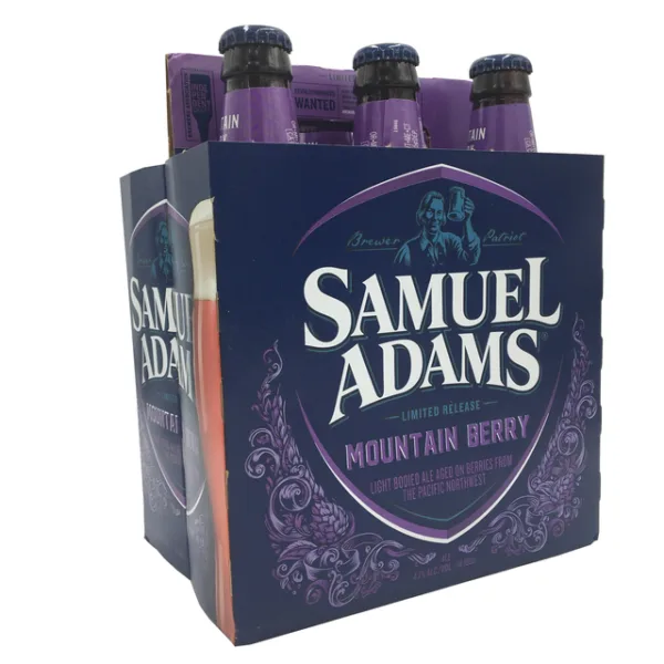 Samuel Adams 12oz Bottles 6 Pack - Mountain Berry
