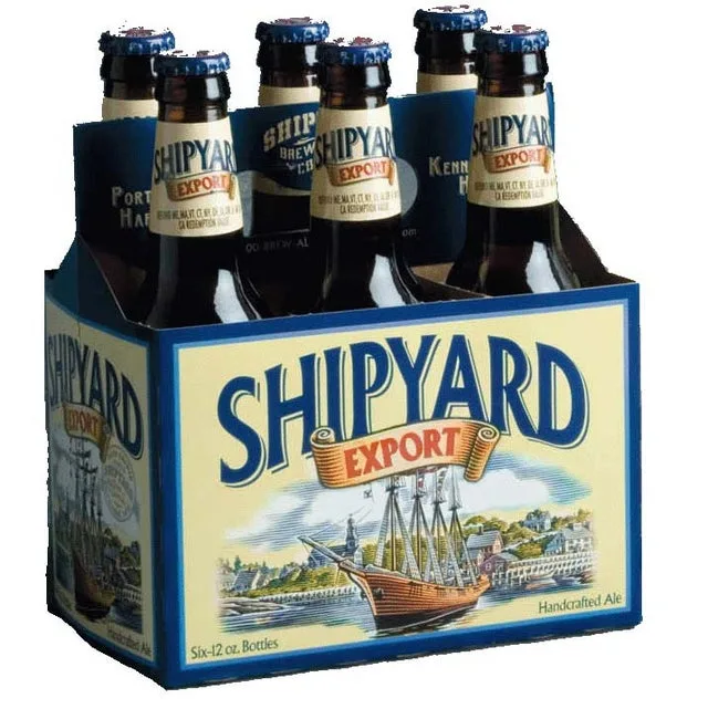 Shipyard Brewing Co. Export American Golden Ale 12oz Bottles 6 Pack