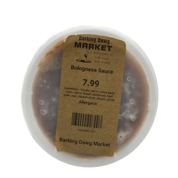 Bolognese Sauce FROZEN - 1 pint (16oz)
