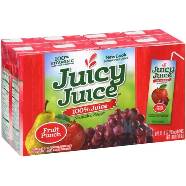 Juicy Juice 8 Pack Juice Boxes - Fruit Punch